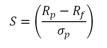 <p>Image <a href="https://study.com/academy/lesson/how-to-calculate-sharpe-ratio-definition-formula-examples.html">soure</a></p>